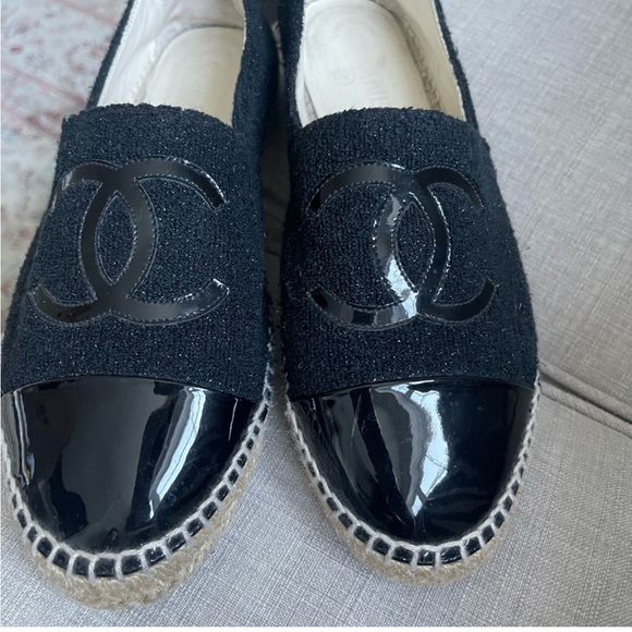 CHANEL CLASSIC SLIP ONS - Picture 8 of 9